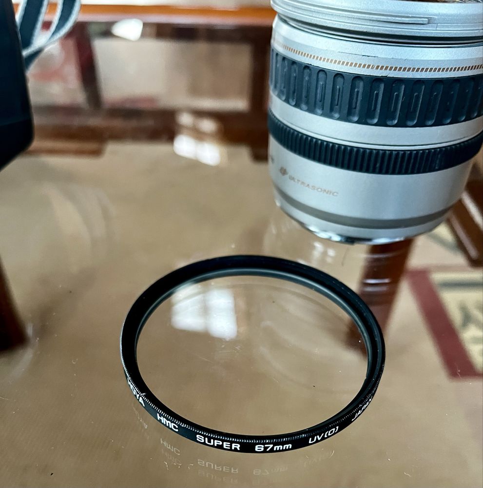 Canon eos 650 e objetiva 24-85mm ultrasonic