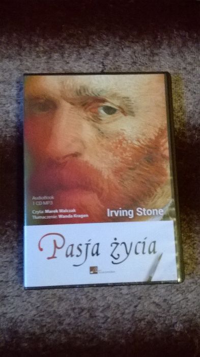 Pasja Życia Irving Stone Audiobook CD Box stan idelany Bielsko-Biała