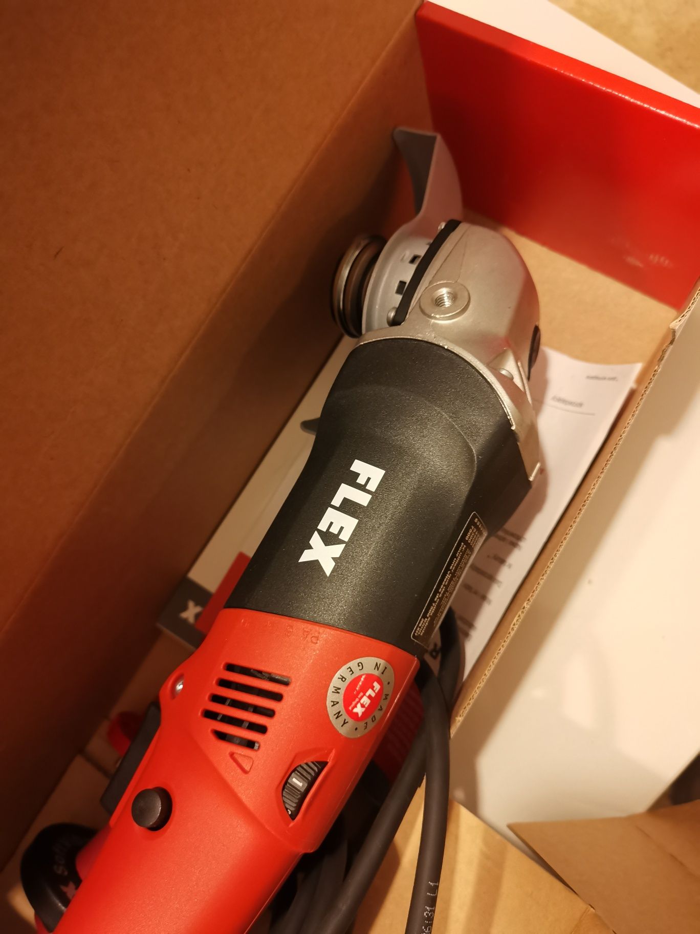 Szlifierka FLEX L 3406 VRG 125 nowa z funkcją polerki