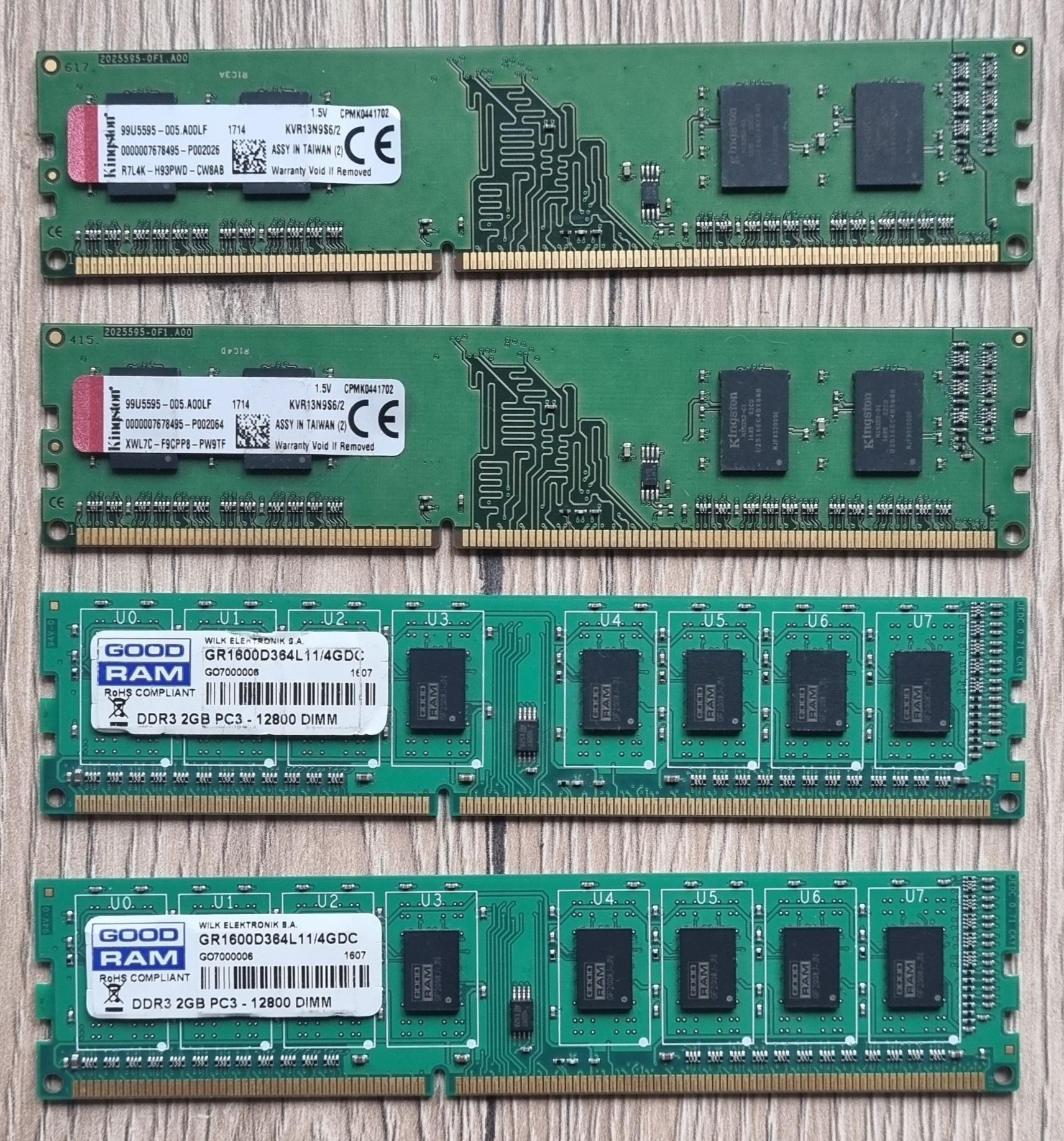 Pamięć RAM DDR3 4x2GB