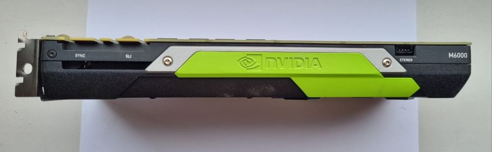 Відеокарта Nvidia Quadro M6000 12Gb / GDDR5 / 384 bit / 3072 CUDA