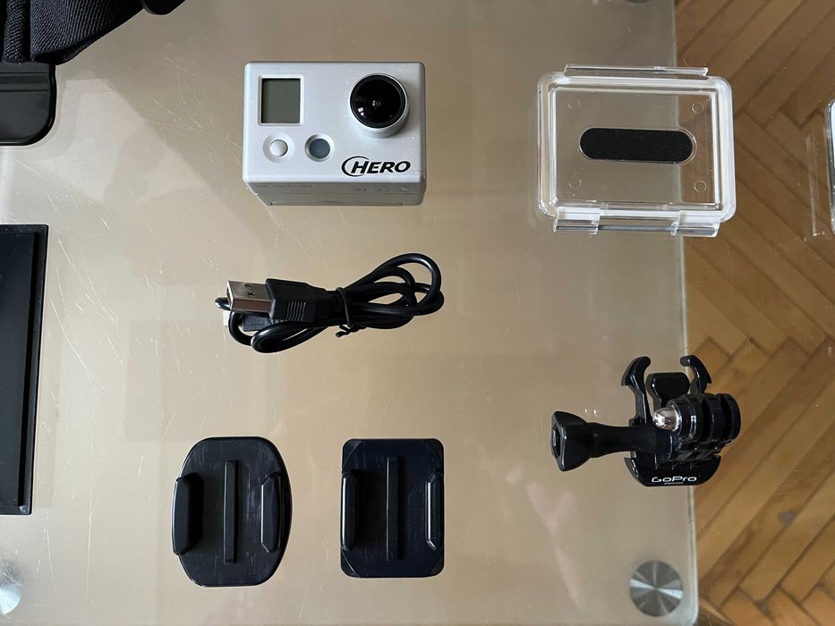 Екшн камера GoPro HD HERO. Крепления для камеры, оригинал.