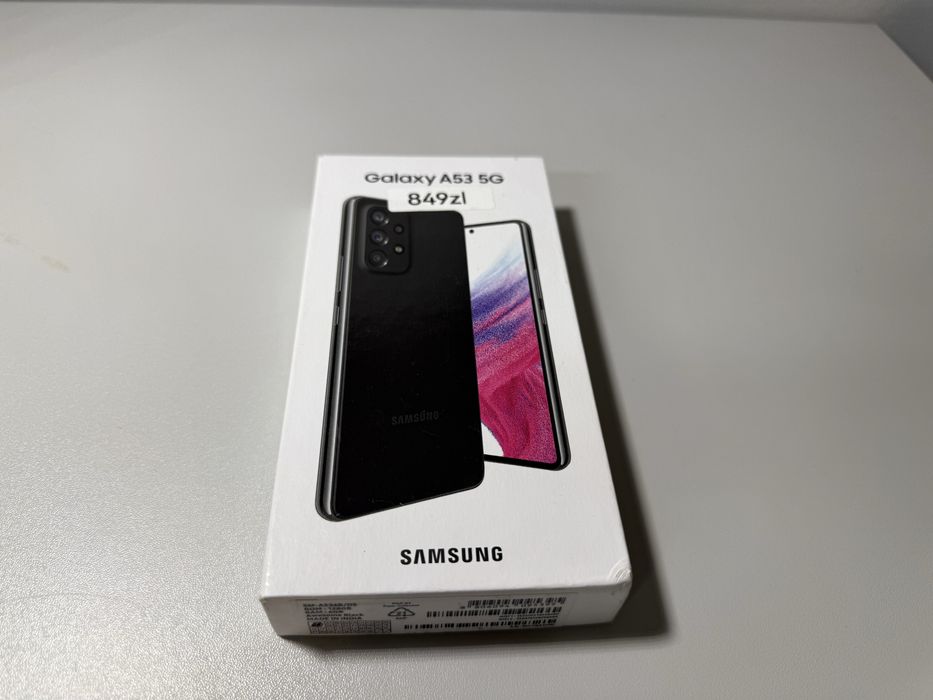 Samsung A53 5G 128GB/Czarny/ Bez Rat/ Wrocław sklep.