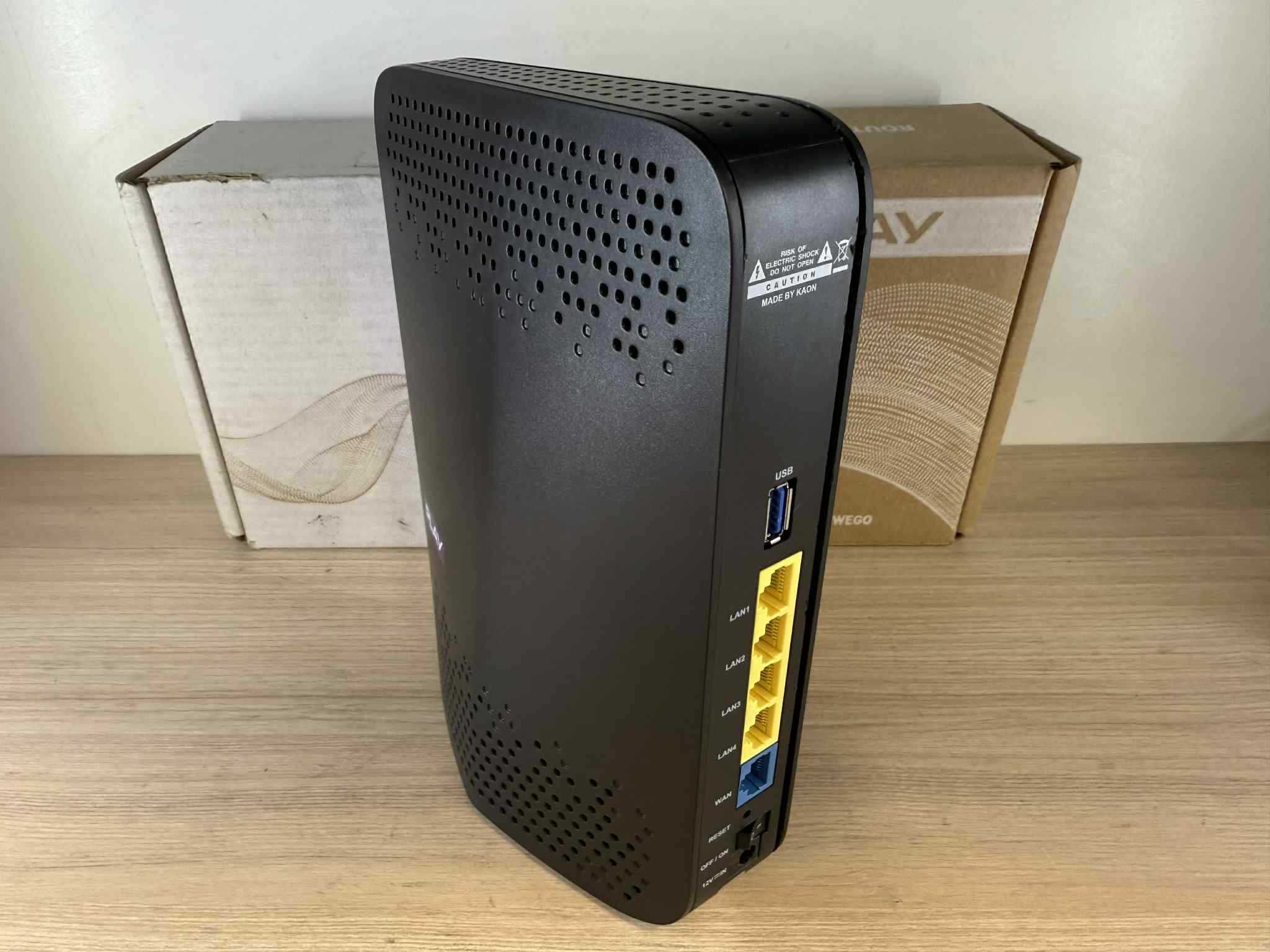 Router WiFi Kaon AR2140X 802.11ax (Wi-Fi 6)