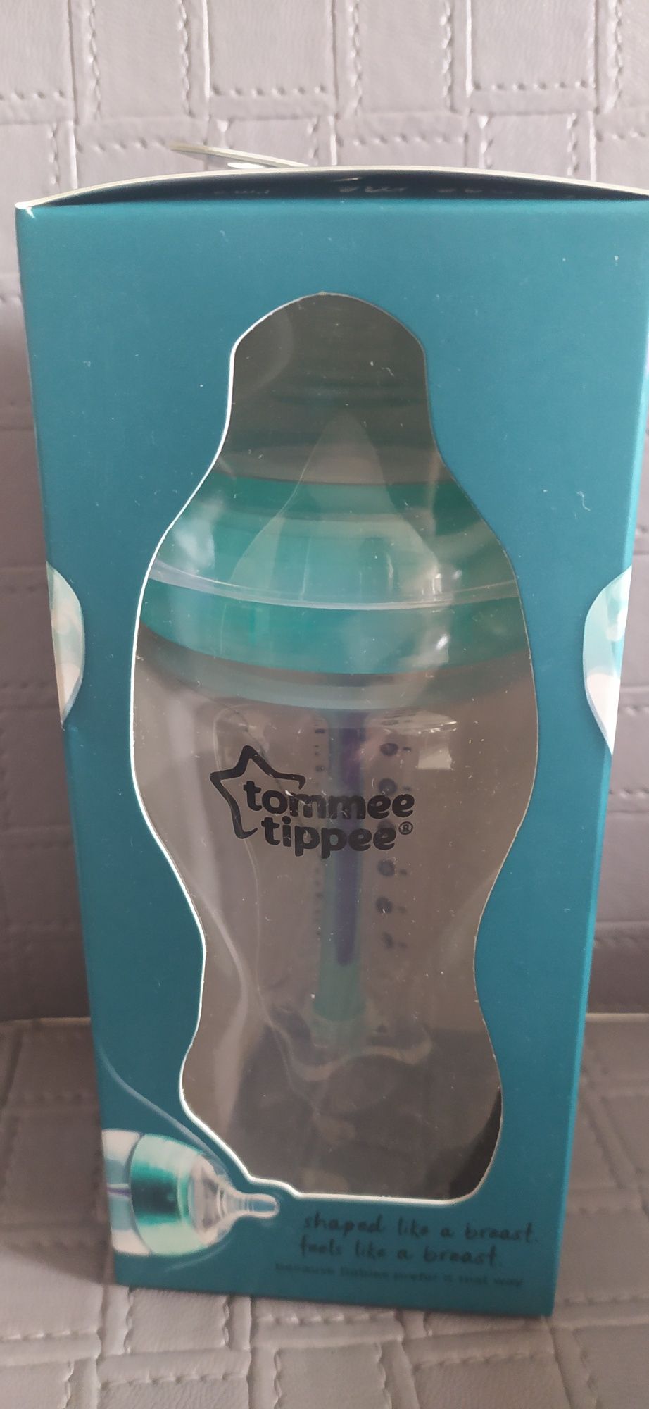 Бутылочка для кормления с термометром Tommee tippee
