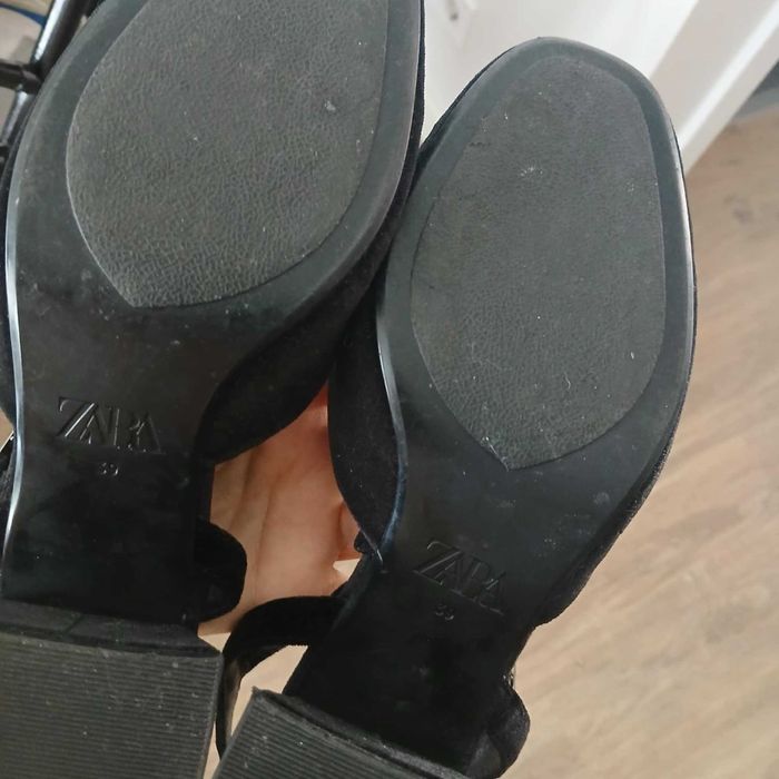 sandálias - sapatos abertos atrás  ZARA 39