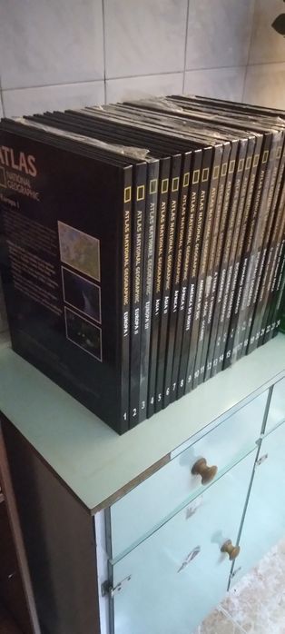 Atlas NATIONAL GEOGRAPHIC colecção inteira
