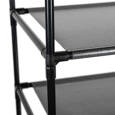 N O W czarny loft regał lekki modułowy stojak na buty organizer półka