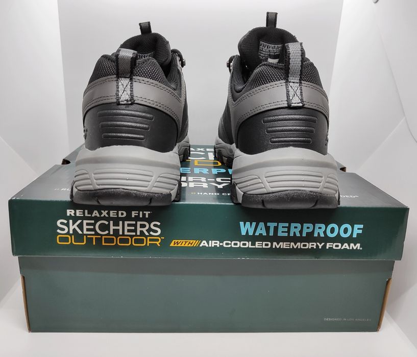 кожаные 27 28 29 30см водонепроницаемые кроссовки Skechers оригин