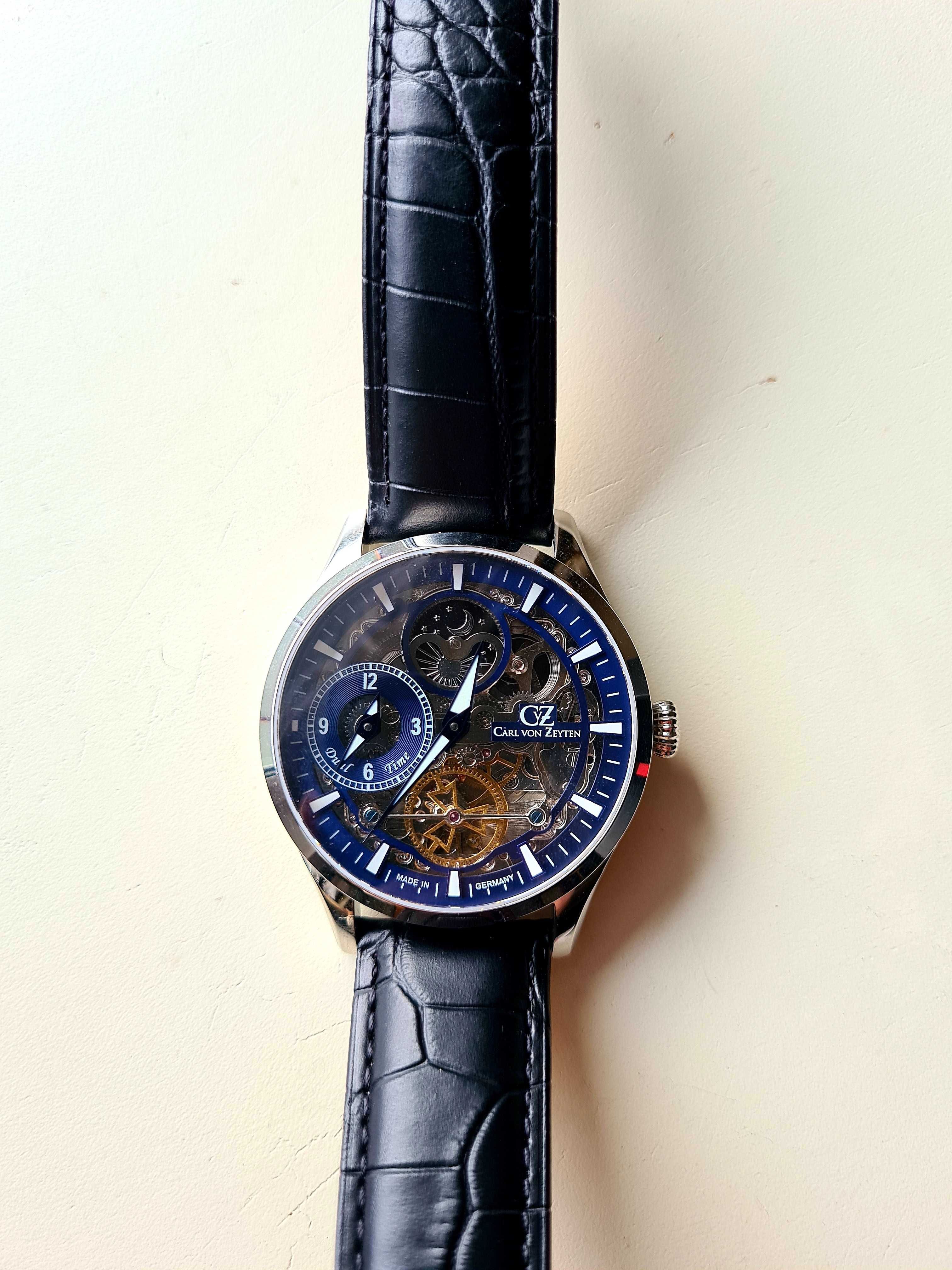 Carl von Zeyten Freiburg Skeleton Automatic, luksusowy zegarek męski!