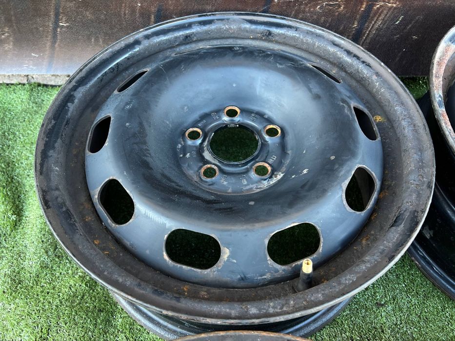 Диски металеві R 15 5/100 6J ET 38 Volkswagen. Фольксваген Шкода Сеат.