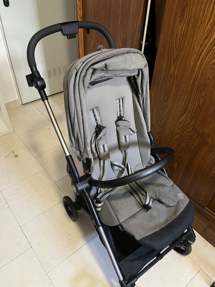 Carrinho de bebe cybex melio cinzento