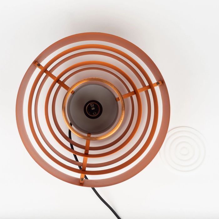Duńska lampa Ultra proj Jo Hammerborg Fog og Morup Dania 1963