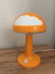 Lampka grzybek pomarańczowa Skojig, vintage retro