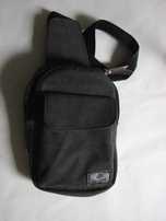 Bolsa Pochet Cinzenta e Castanha