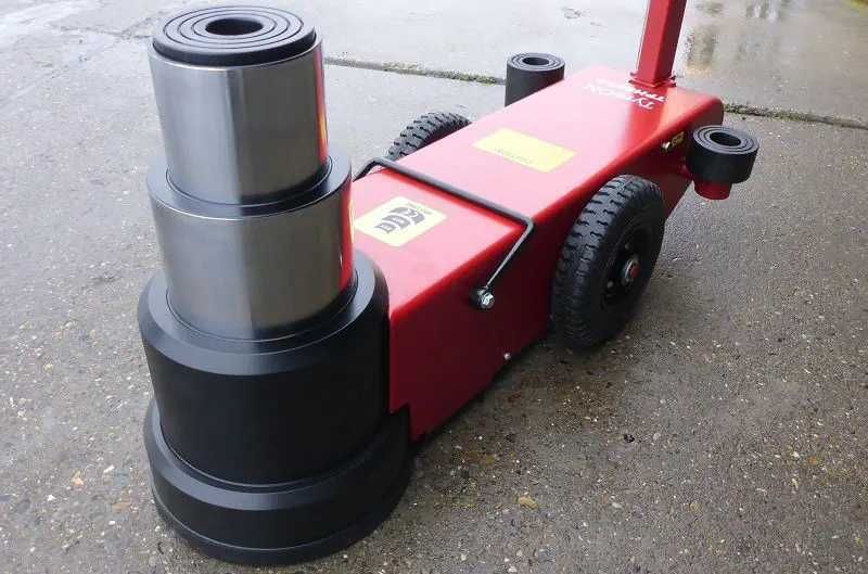 Пневматичний, підкатний домкрат на 80 тон + ШЛАНГ TIR