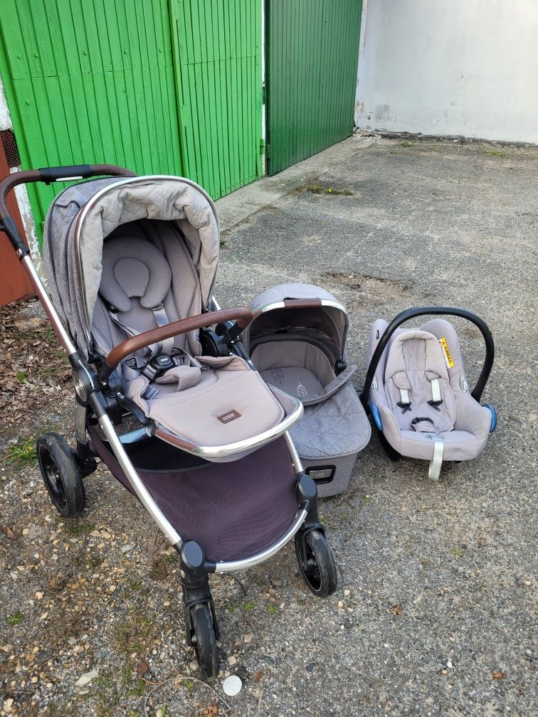 Wózek 3w1 Mamas & Papas Ocarro i fotelik Maxi Cosi cabriofix