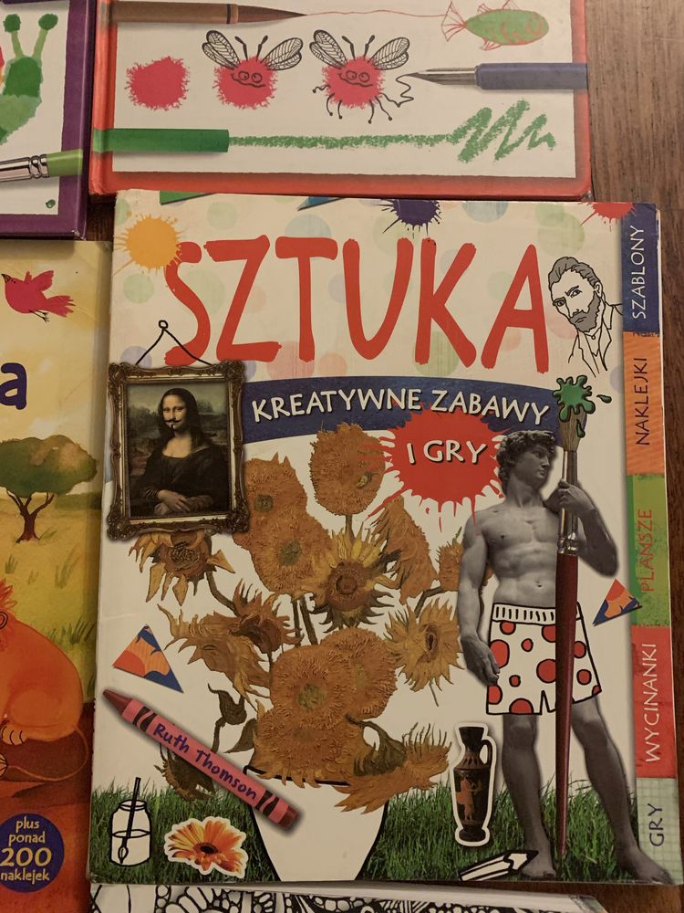 Zestaw 9 siążek plastycznych dla dzieci (m. in. Fiona Watt)
