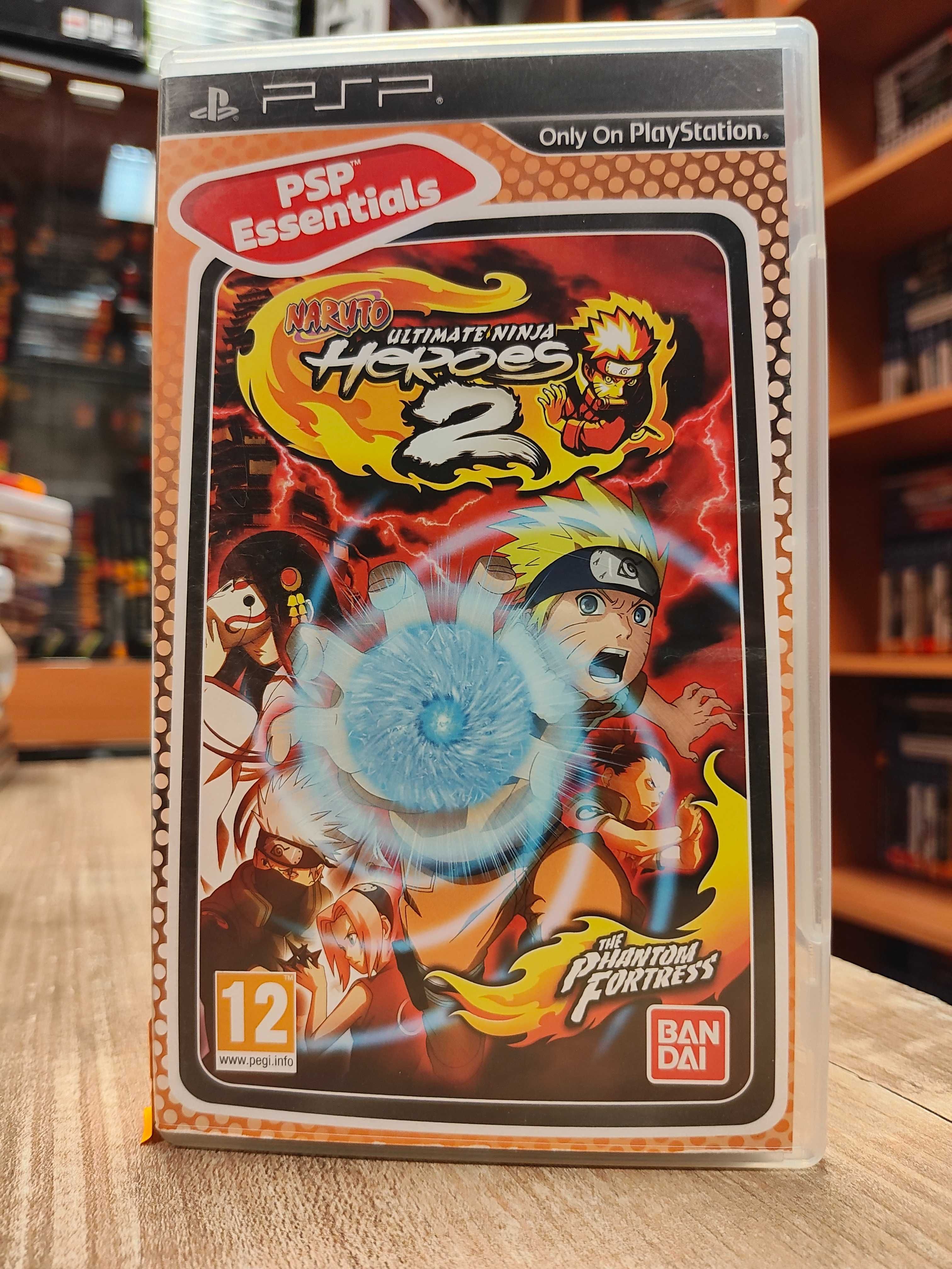 Naruto Ultimate Ninja Heroes 2 The Phantom Fortress PSP Sklep Wysyłka