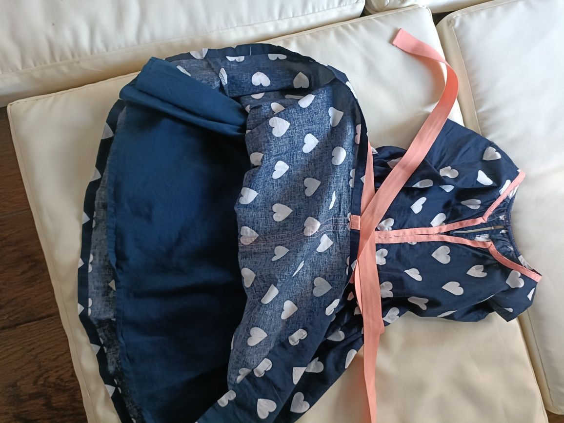 Elegancka sukienka dla dziewczynki Max&Mia 110