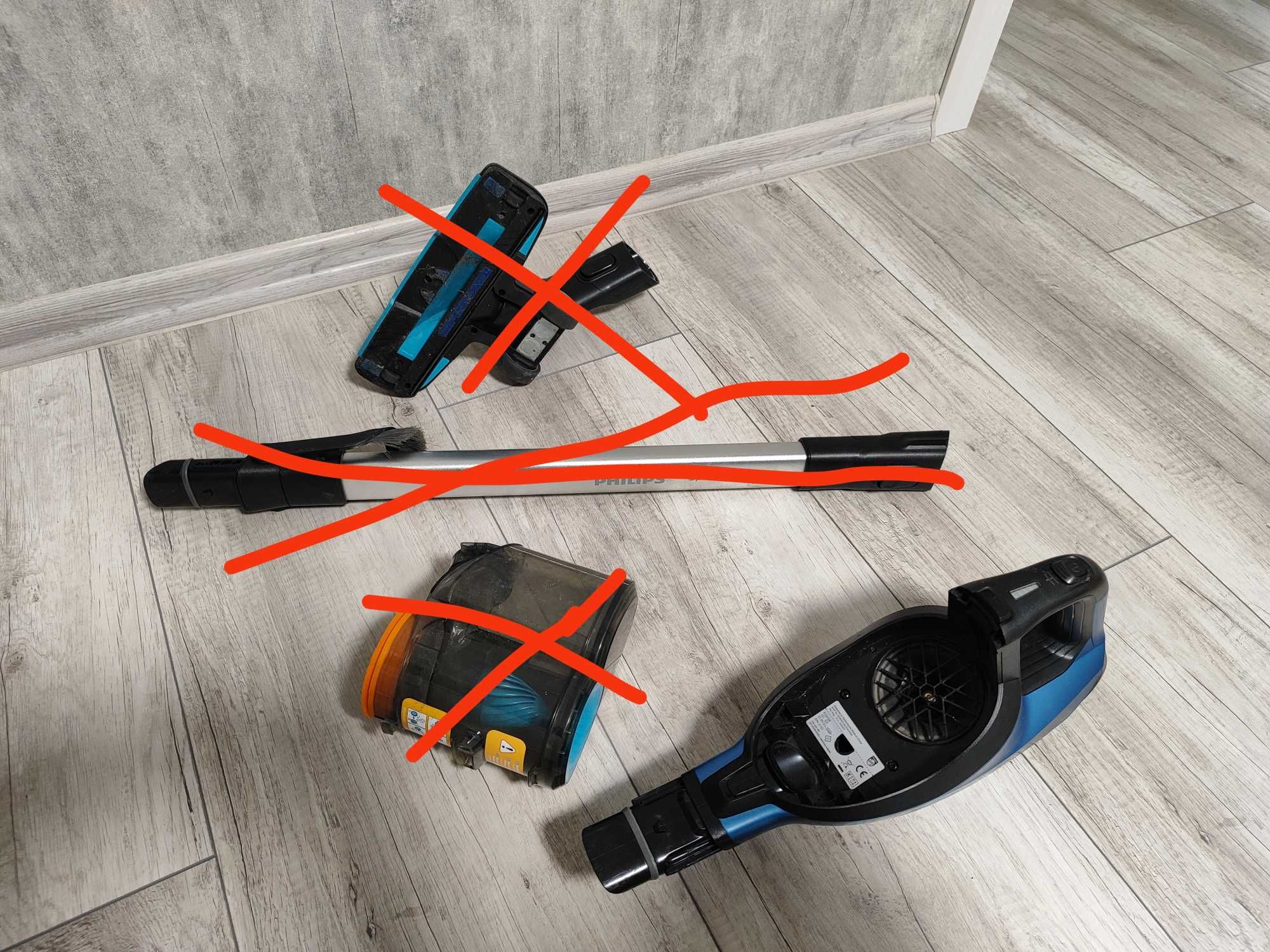 Запчастини до Philips SpeedPro Aqua FC6729/01
