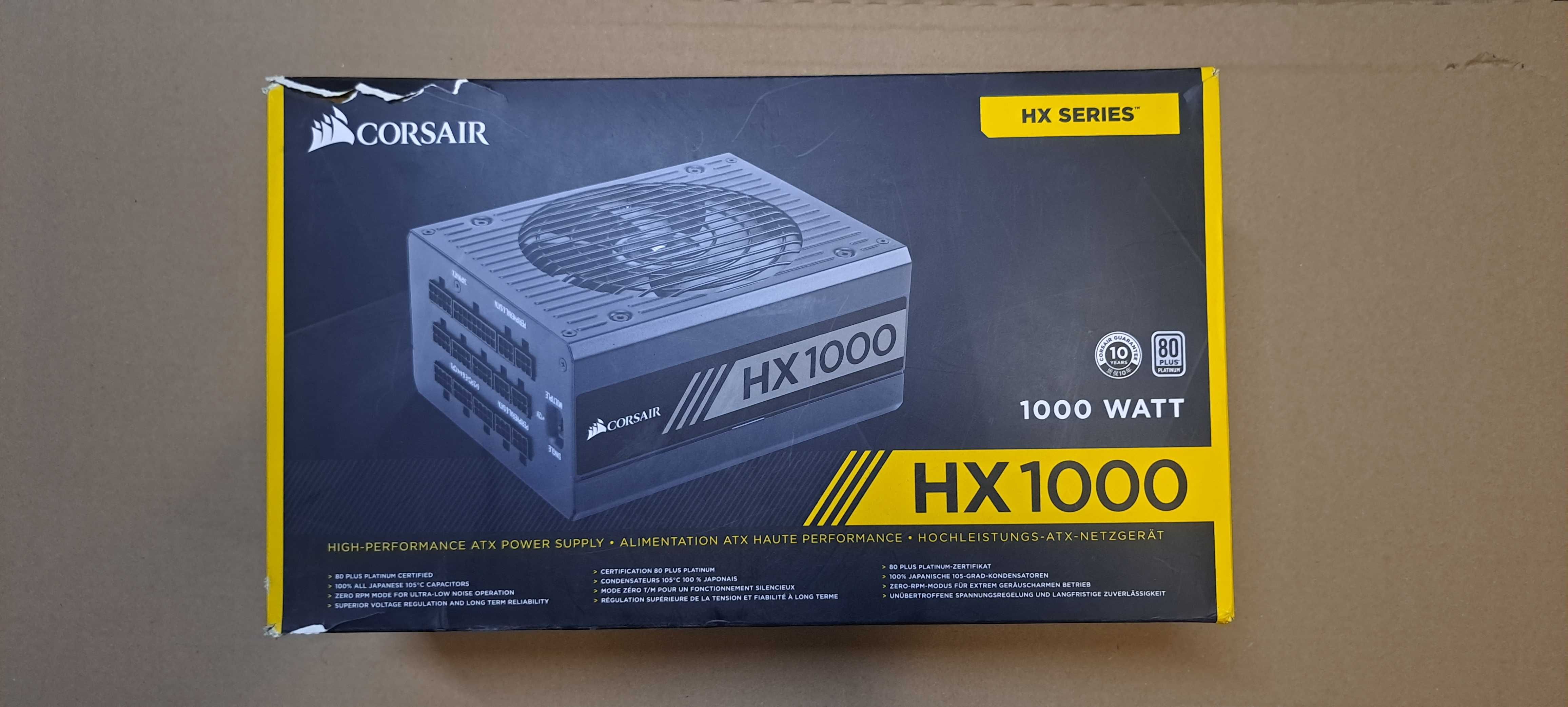 Fonte de Alimentação Corsair HX1000