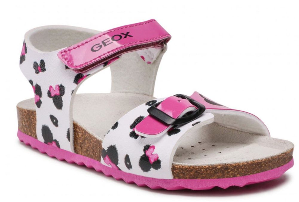 Sandały GEOX B S.Chalki  Disney Minnie Mouse Myszka Miki BLIŹNIACZKI