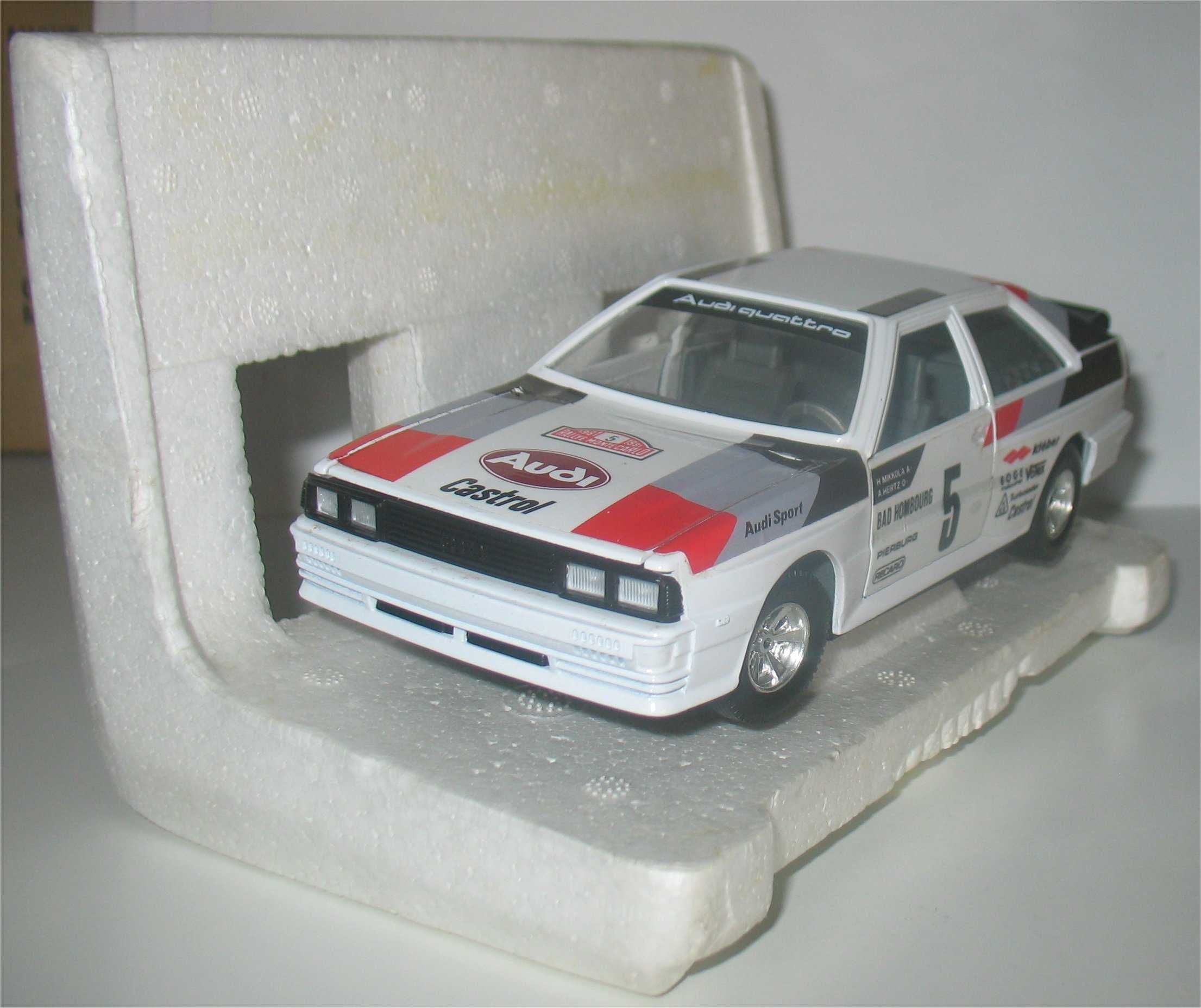 Bburago - Audi Quattro - Rally Monte Carlo 1981 - Hannu Mikkola (1/24)