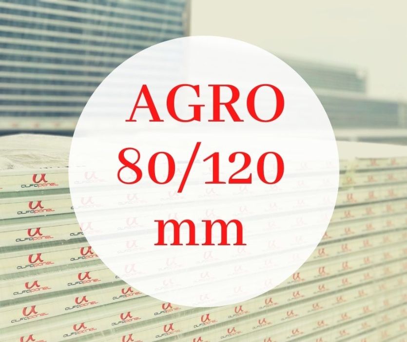 Płyta warstwowa blacha dachowa AGRO płyty warstwowa dachowe 80 mm