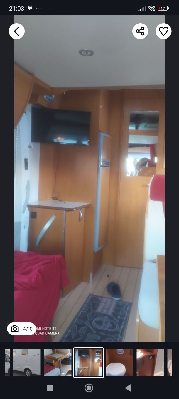 Autocaravana Fiat Ducato autostar