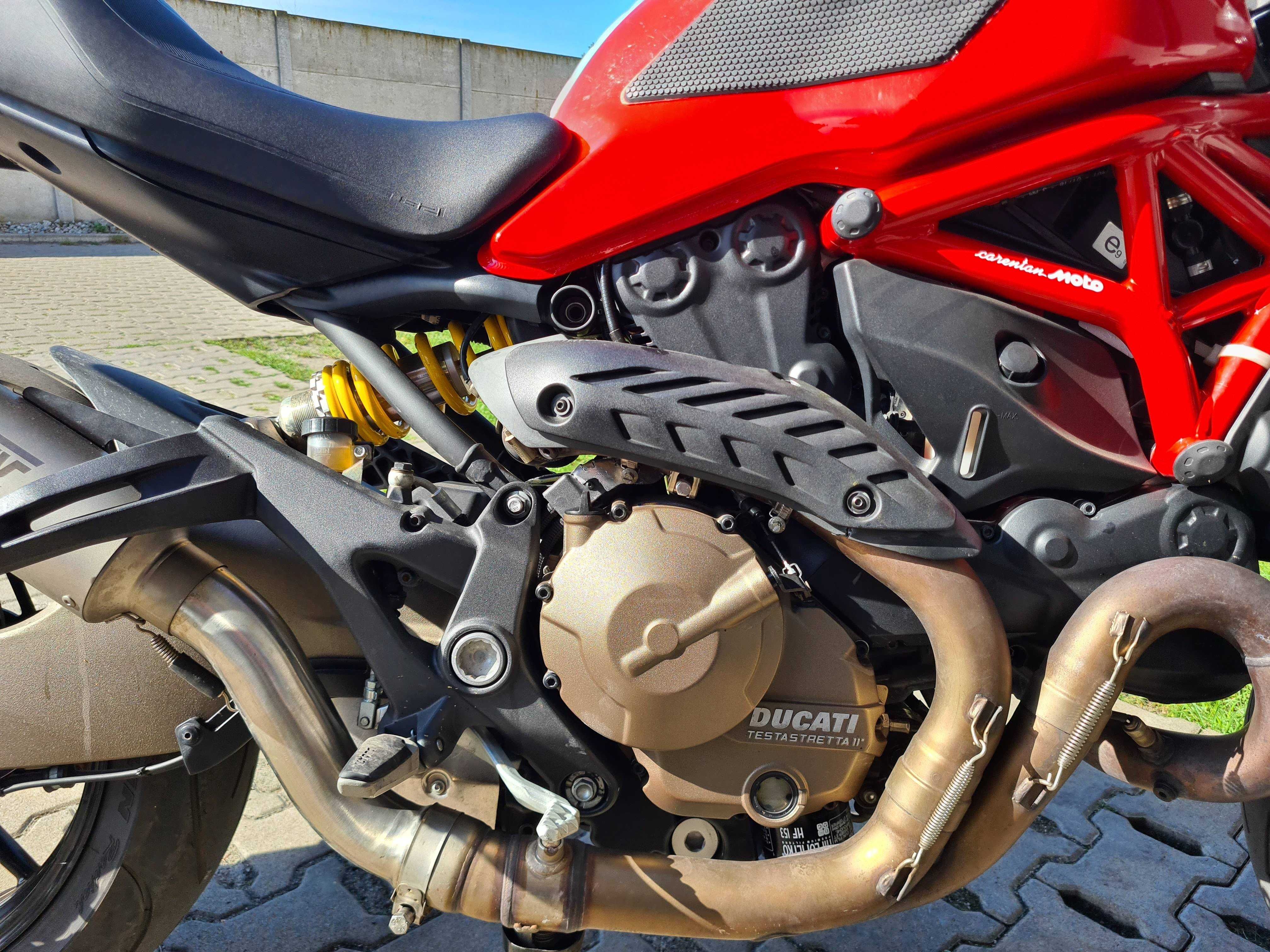 Ducati Monster 821 .2016r. Super stan ,Wydech MIVV Polecam