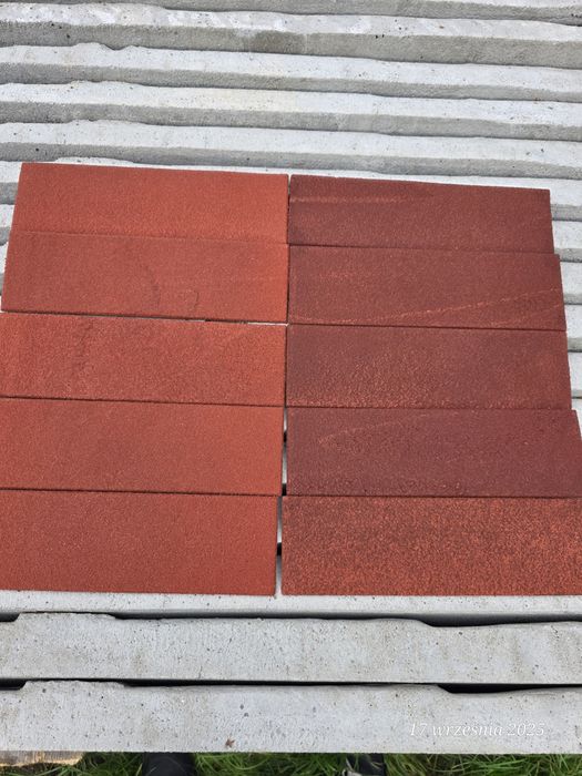 BOLIX BQS Płytka elastyczna wyglądzie klinkier RED CRISTAL elastolith