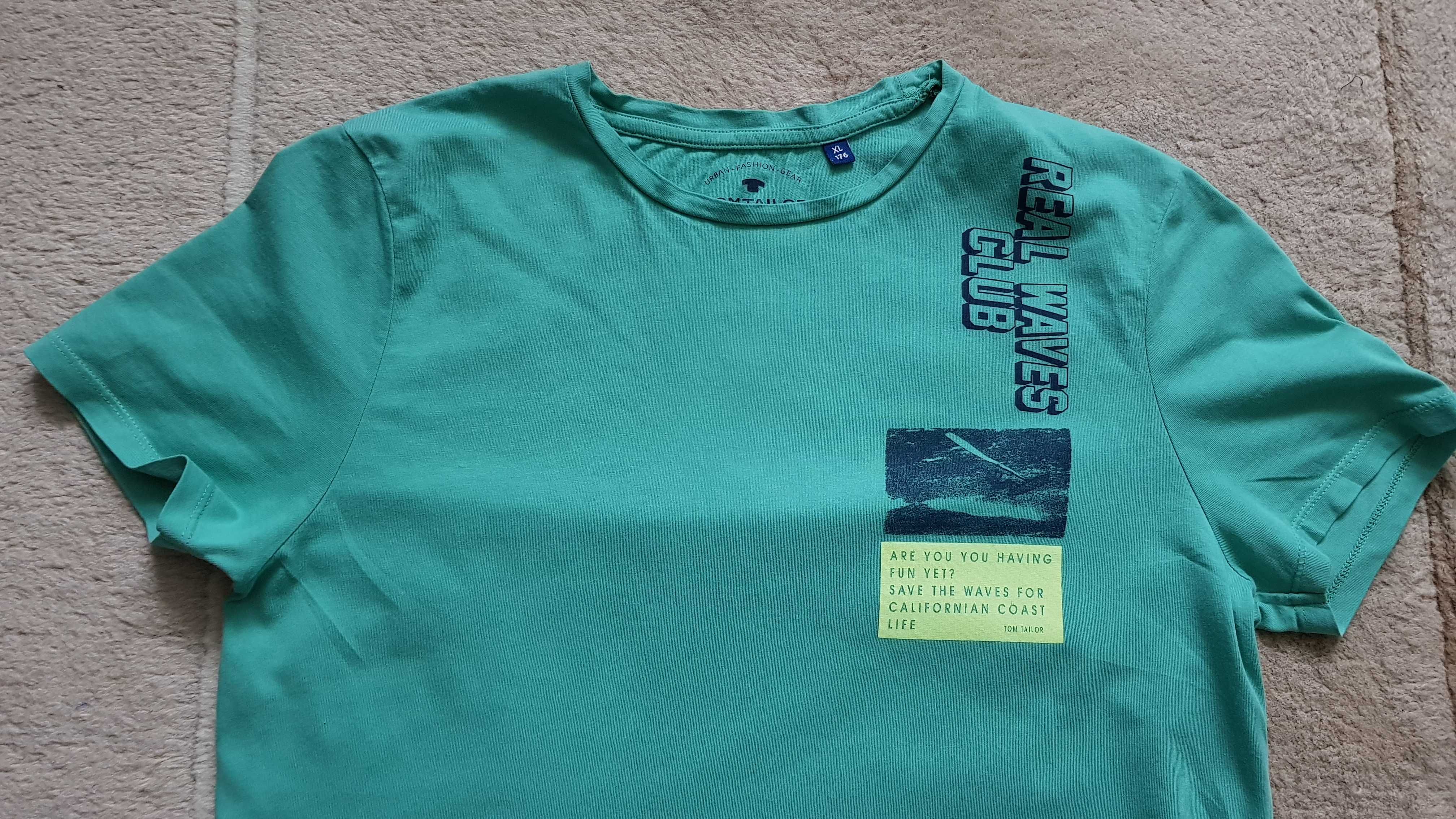 bluzka TOM TAILOR koszulka t-shirt bluzeczka rozmiar 170 - 176