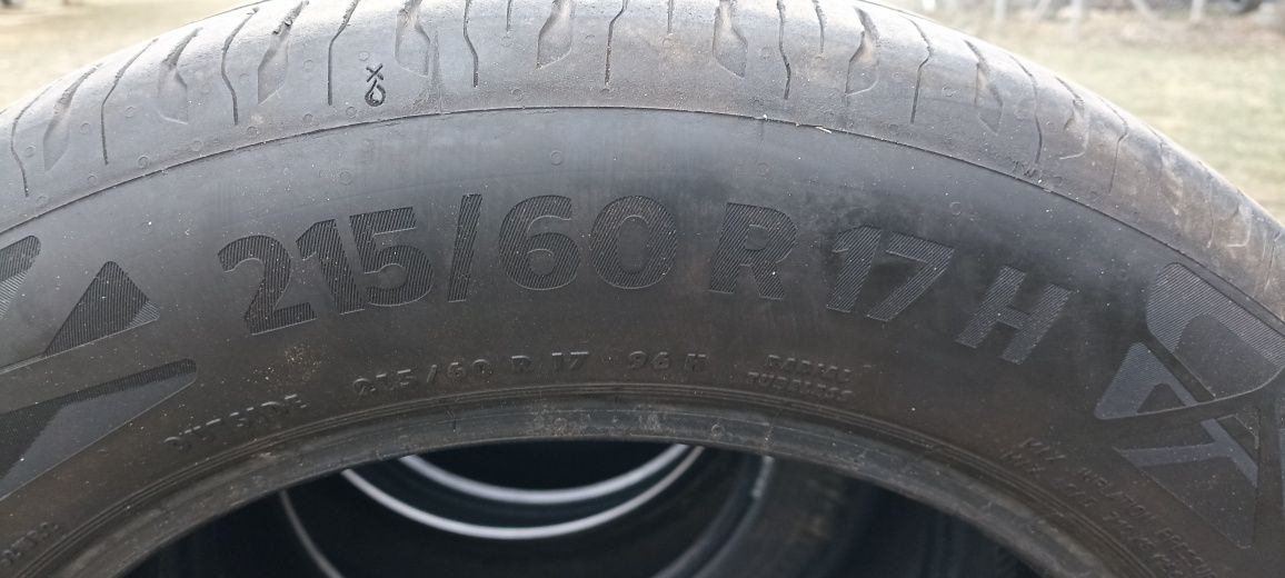 Opony letnie continental 215/60/17 4szt