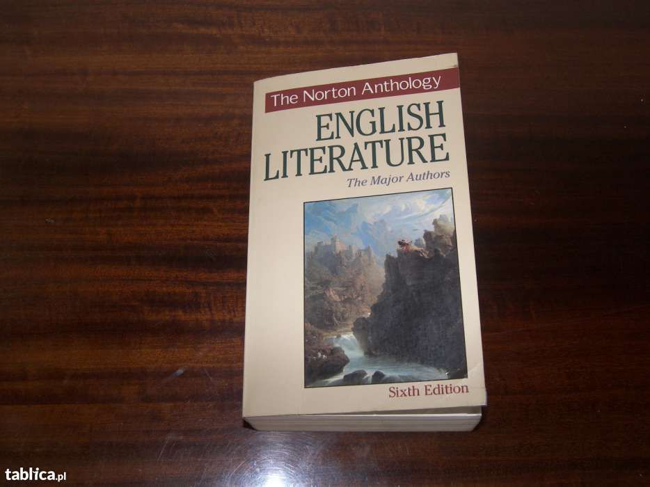 UNIKAT! The Norton Anthology of English Literature The Major Authors