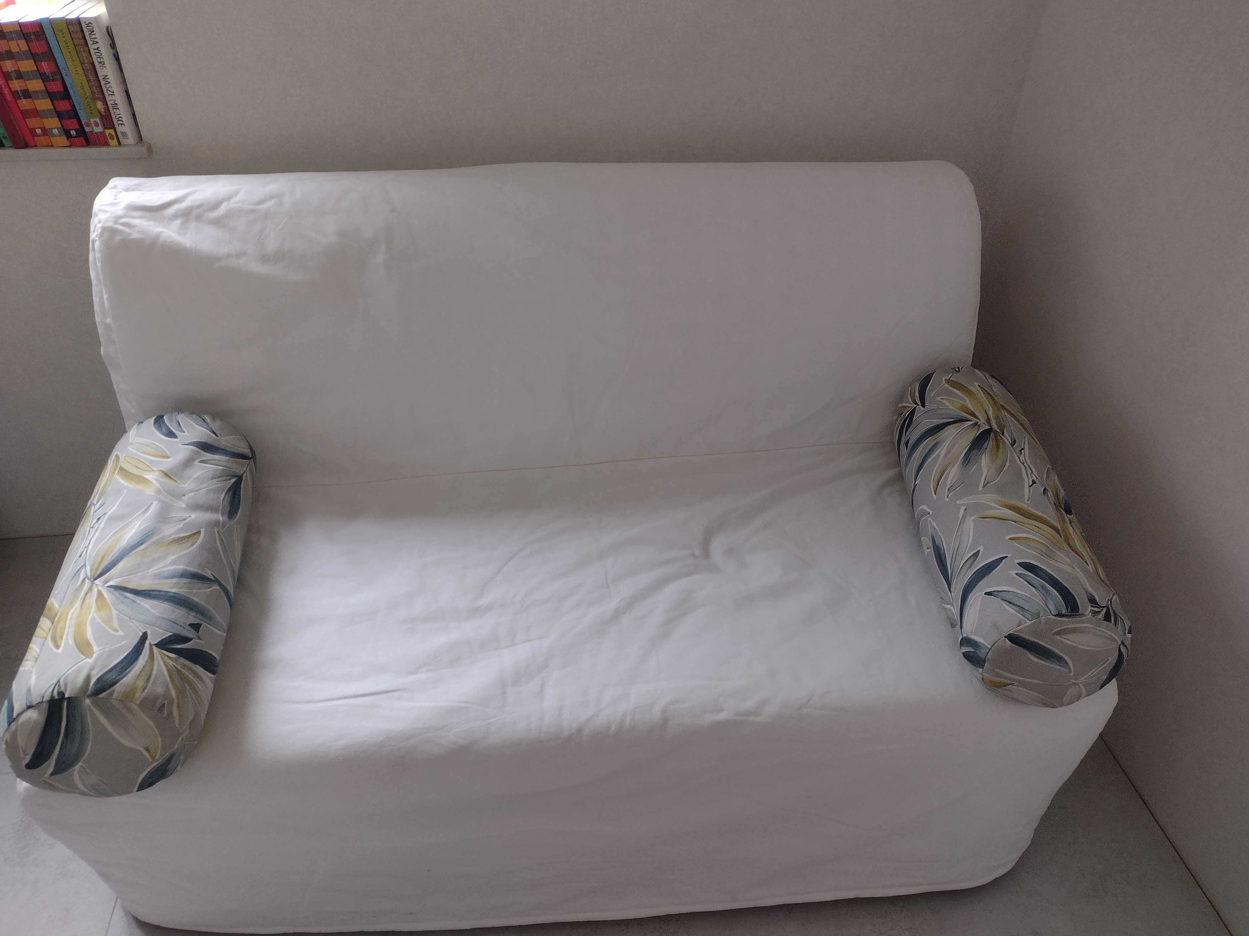 Sofa 2-osobowa Ikea LYCKSELE LÖVÅS, dwa pokrowce w komplecie!