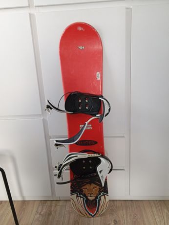 Deska snowboardowa oxygen 118 wiązania Santa Cruz komplet snowboard