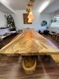 Mesa madeira natural