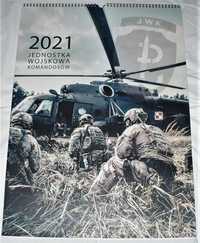 Kalendarz kolekcjonerski Jednostka Wojskowa Komandosów 2021r.