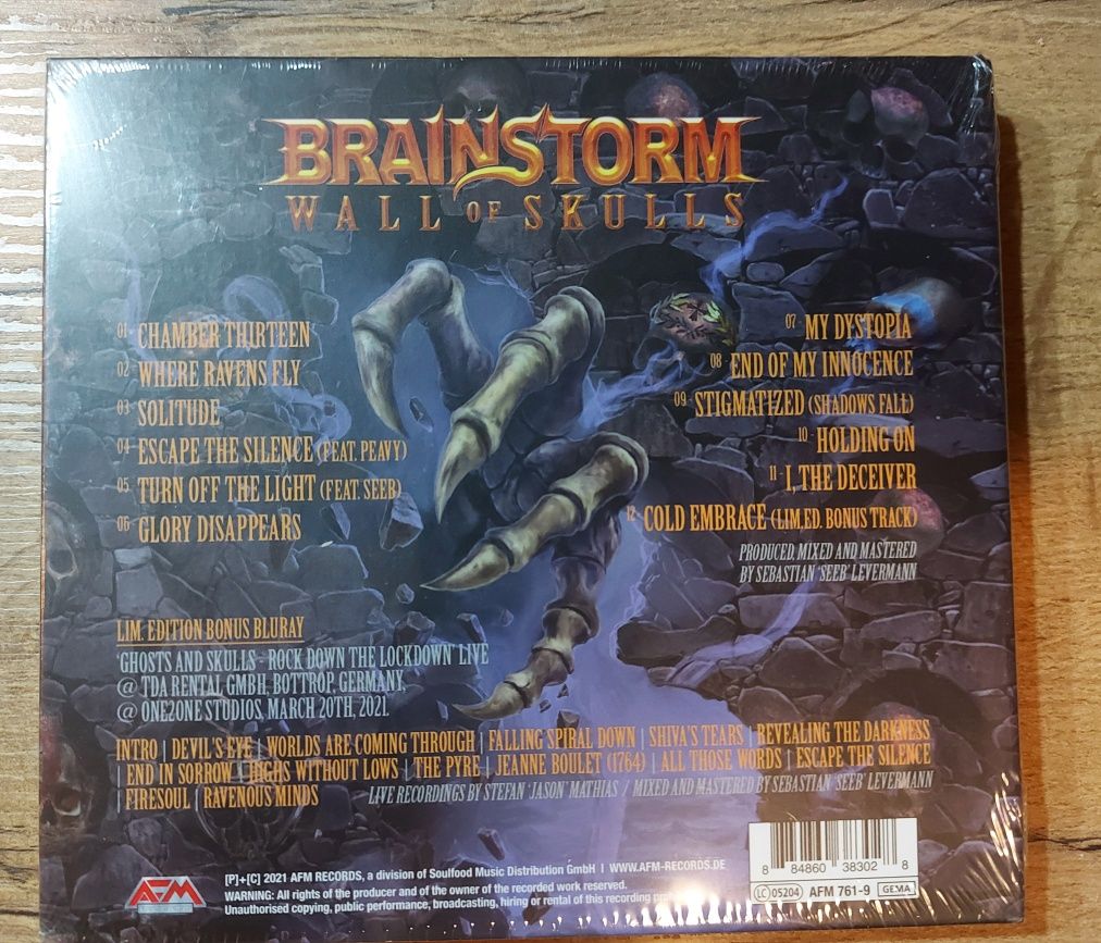 Cds Heavy Metal Gamma ray Brainstorm Lacuna Coil