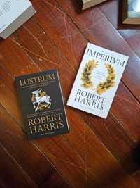 Livros Robert Harris Lustrum e Imperium como Novos