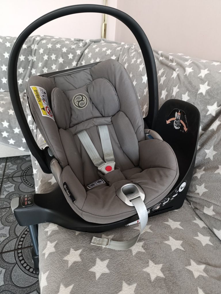 Zestaw Cybex, gondola, spacerówka, fotelik samochodowy + dodatki