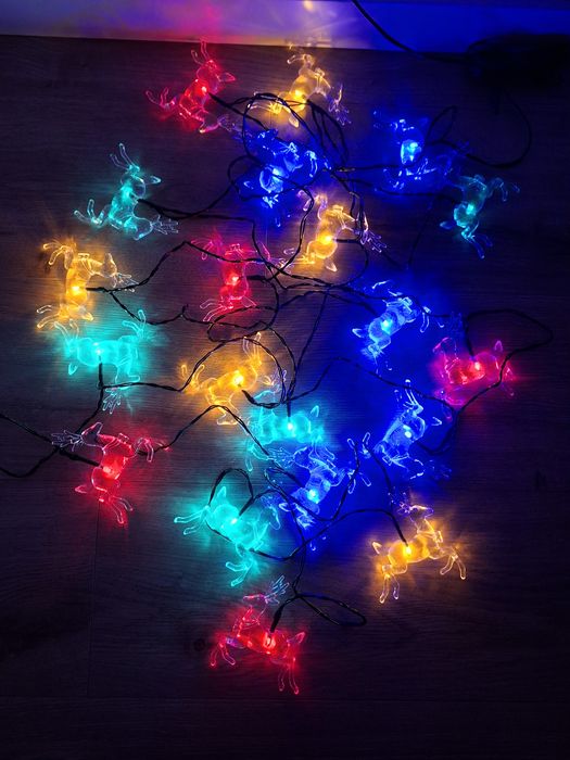 Prześliczne Lampki na choinkę Renifery 20 LED Bulinex + zasilacz

d