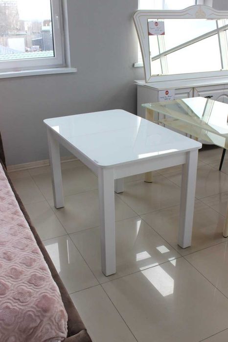 Стіл кухонний склянний "Бостон А" 1100