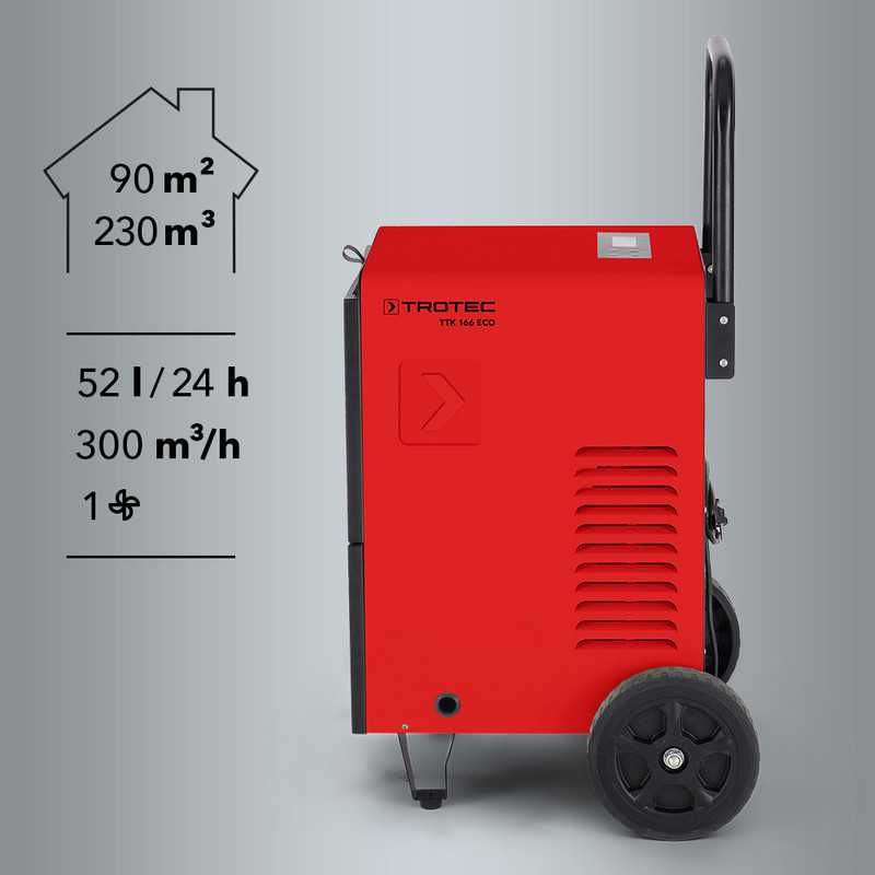 Осушувач
 Trotec TTK 166 170 ECO Master