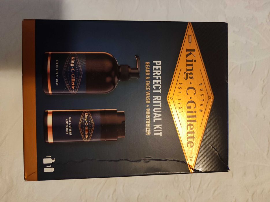 Conjunto para barba King Gillette