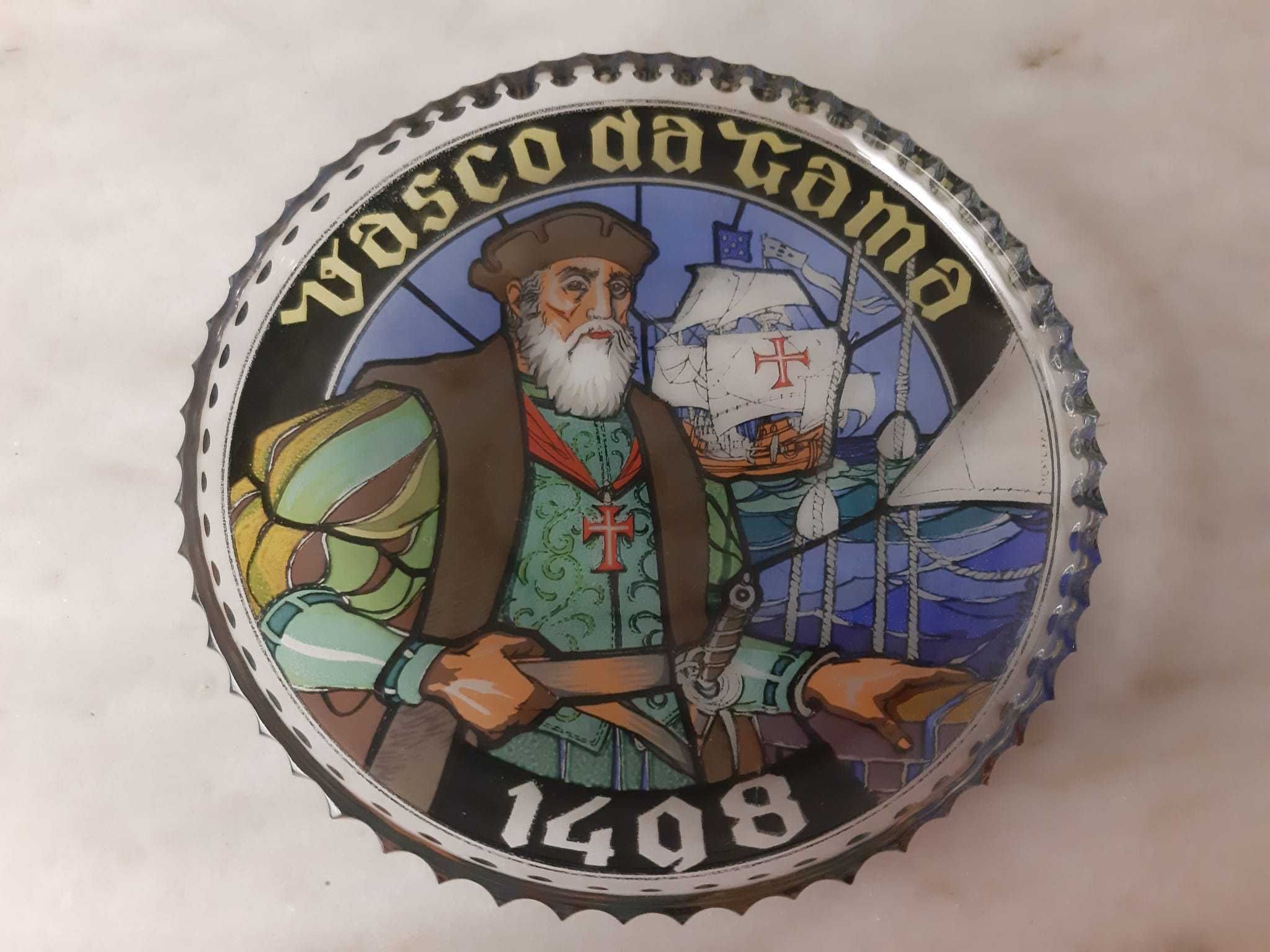 Pratos Vitral, Coleção Grandes Navegadores Portugueses - Atlantis