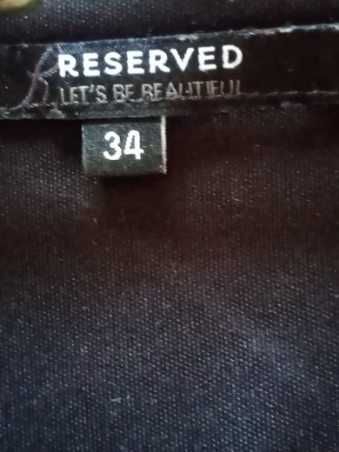 Czarna sukienka Reserved roz. 34.
