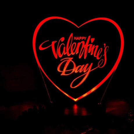 3D светильник, подарок девушке, ночник, подарок на 14 февраля, сердце