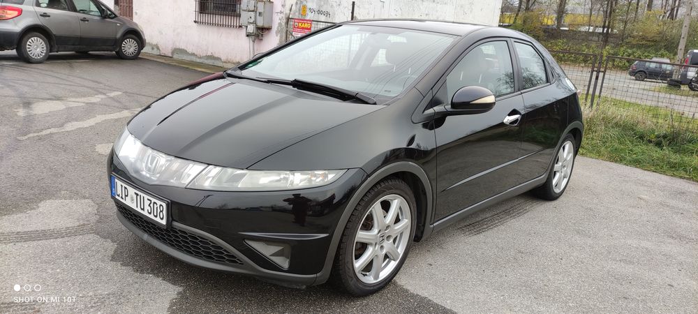 Honda Civic 1.8 140km Ufo VIII Bezwypadkowa od I wlascicielaz Niemiec